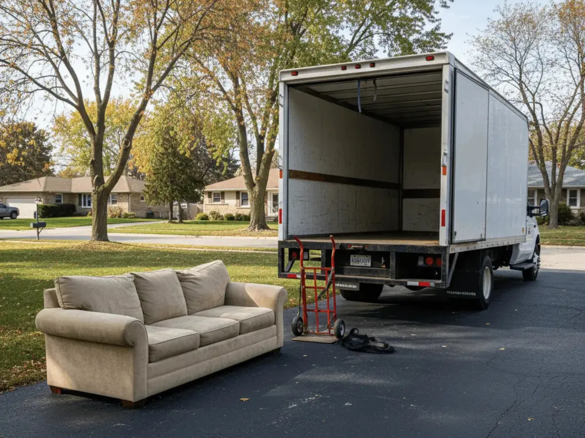 Couch Removal in Buffalo, NY: How to Get Rid of Your Old Sofa Easily
